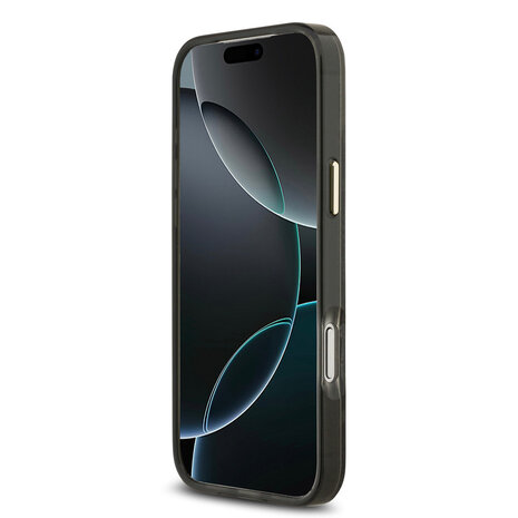 Guess Guess iPhone 17 Pro Max Back cover coque - Magsafe - Python Pattern - Noir