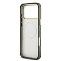 Guess Guess iPhone 17 Pro Max Backcover hoesje - Magsafe - Python Pattern - Zwart