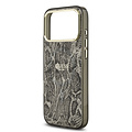 Guess Guess iPhone 17 Pro Max Backcover hoesje - Magsafe - Python Pattern - Zwart