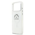 Karl Lagerfeld Karl Lagerfeld iPhone 17 Pro Max/iPhone 18 Pro Max Coque arrière MagSafe IML Logo RSG - Transparent