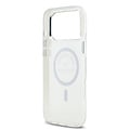 Karl Lagerfeld Karl Lagerfeld iPhone 17 Pro Max/iPhone 18 Pro Max Coque arrière MagSafe IML Logo RSG - Transparent