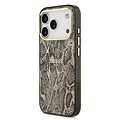 Guess Guess iPhone 17 Pro Max Back cover case - Magsafe - Python Pattern - Brown