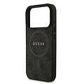 Guess Guess iPhone 17 Pro/iPhone 18 Pro Handyhülle MagSafe PU-Kunstleder Klassisches 4G-Logo - Schwarz