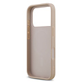 Guess Guess iPhone 17 Pro/iPhone 18 Pro Coque arrière MagSafe similicuir PU Logo 4G classique - Rose