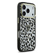 Guess Guess iPhone 17 Pro Back cover coque - Magsafe - Leopard Glitter Edition - Noir