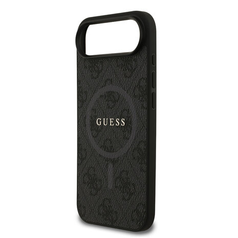 Guess Guess iPhone 17 Air Backcover hoesje - Magsafe PU Leather - 4G Classic Logo - Zwart Guess Guess iPhone 17 Air Backcover hoesje - Magsafe PU Leather - 4G Classic Logo - Zwart