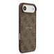 Guess Guess iPhone 17 Air Back-Cover hul - Magsafe PU Leather - 4G Classic Logo - Braun