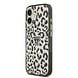 Guess Guess iPhone 17 Back-Cover hul - Magsafe - Leopard Glitter Edition - Schwarz