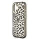 Guess Guess iPhone 17 Back-Cover hul - Magsafe - Leopard Glitter Edition - Schwarz