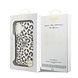Guess Guess iPhone 17 Back cover case - Magsafe - Leopard Glitter Edition - Black