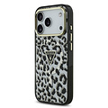 Guess Guess iPhone 17 Pro Max Back cover case - Magsafe - Leopard Glitter Edition - Black