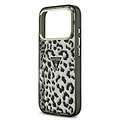 Guess Guess iPhone 17 Pro Max Back cover case - Magsafe - Leopard Glitter Edition - Black