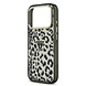 Guess Guess iPhone 17 Pro Max Back cover case - Magsafe - Leopard Glitter Edition - Black Guess Guess iPhone 17 Pro Max Back cover case - Magsafe - Leopard Glitter Edition - Black