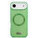 Lacoste Lacoste iPhone 17 Air Back cover case - MagSafe - Transparent Case With Frosted Finish - Green Lacoste Lacoste iPhone 17 Air Back cover case - MagSafe - Transparent Case With Frosted Finish - Green