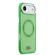 Lacoste Lacoste iPhone 17 Air Back-Cover hul - MagSafe - Transparent Case With Frosted Finish - Grün