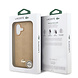 Lacoste Lacoste iPhone 17 Back cover case - MagSafe - Monogramme Print With Gold Logo - Beige