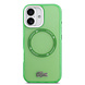 Lacoste Lacoste iPhone 17 Back cover case - MagSafe - Transparent Case With Frosted Finish - Green Lacoste Lacoste iPhone 17 Back cover case - MagSafe - Transparent Case With Frosted Finish - Green