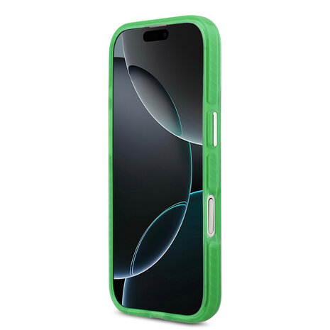 Lacoste Lacoste iPhone 17 Back cover case - MagSafe - Transparent Case With Frosted Finish - Green Lacoste Lacoste iPhone 17 Back cover case - MagSafe - Transparent Case With Frosted Finish - Green