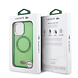Lacoste Lacoste iPhone 17 Back cover coque - MagSafe - Transparent Case With Frosted Finish - Vert Lacoste Lacoste iPhone 17 Back cover coque - MagSafe - Transparent Case With Frosted Finish - Vert