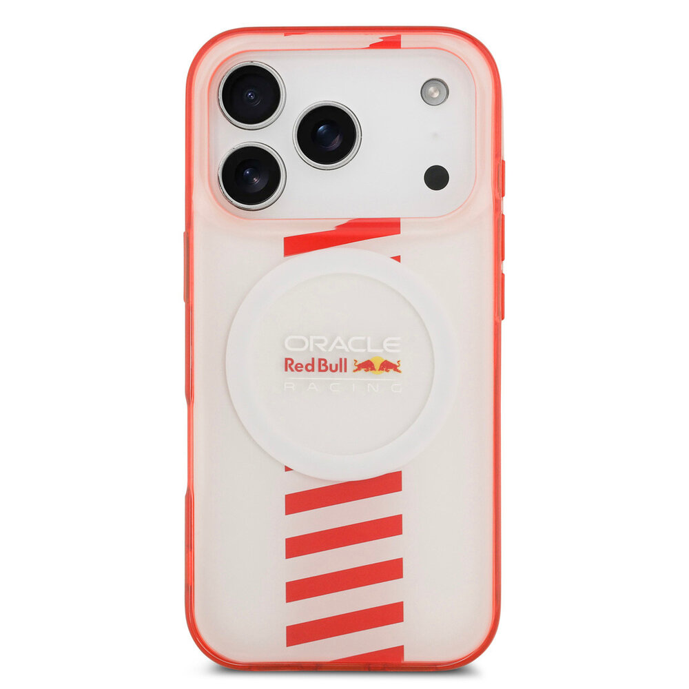 Red Bull Racing Red Bull Racing iPhone 17 Pro Back-Cover hul - Magsafe - Double Layer - Powerbar - Weiß