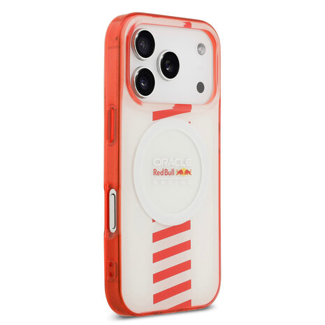 Red Bull Racing Red Bull Racing iPhone 17 Pro Back-Cover hul - Magsafe - Double Layer - Powerbar - Weiß
