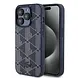 Lacoste Lacoste iPhone 15 Pro Back cover coque - The Blend Monogram - Navy
