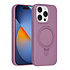 TUNIQ iPhone 15 Pro Back cover coque - Magsafe With Ring Stand - Hanger - Sunset Purple