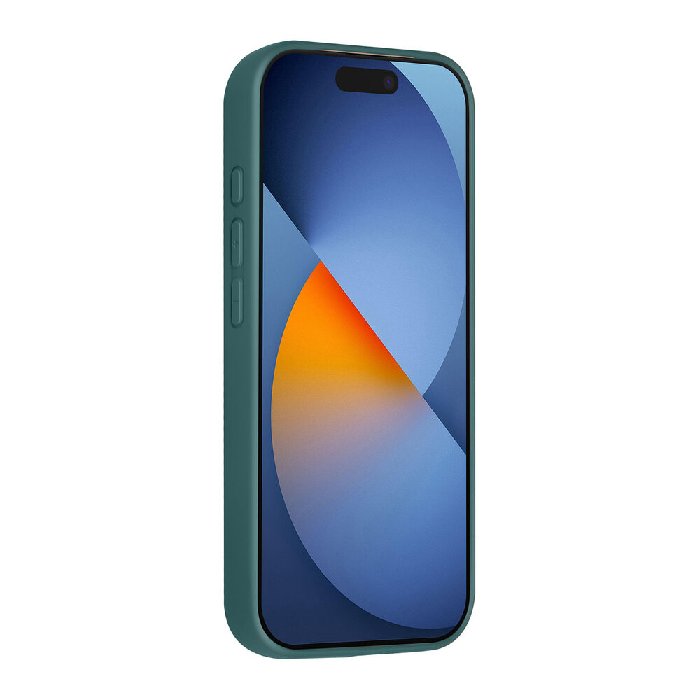 TUNIQ TUNIQ iPhone 15 Pro Back-Cover hul - Magsafe With Ring Stand - Hanger - Dunkelgrün