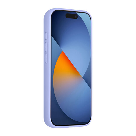 TUNIQ TUNIQ iPhone 15 Pro Back-Cover hul - Magsafe With Ring Stand - Hanger - Lila