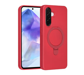 TUNIQ TUNIQ Galaxy A56 Back cover coque - Magsafe With Ring Stand - Hanger - Cherry Red