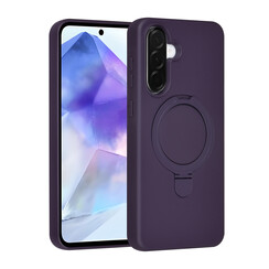 TUNIQ Galaxy A56 Backcover hoesje - Magsafe With Ring Stand - Hanger - Grape Purple