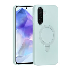 TUNIQ Galaxy A56 Backcover hoesje - Magsafe With Ring Stand - Hanger - Mint Green