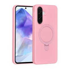 TUNIQ Galaxy A56 Backcover hoesje - Magsafe With Ring Stand - Hanger - Sakura Pink