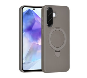 TUNIQ TUNIQ Galaxy A56 Back cover case - Magsafe With Ring Stand - Hanger - Titanium Grey