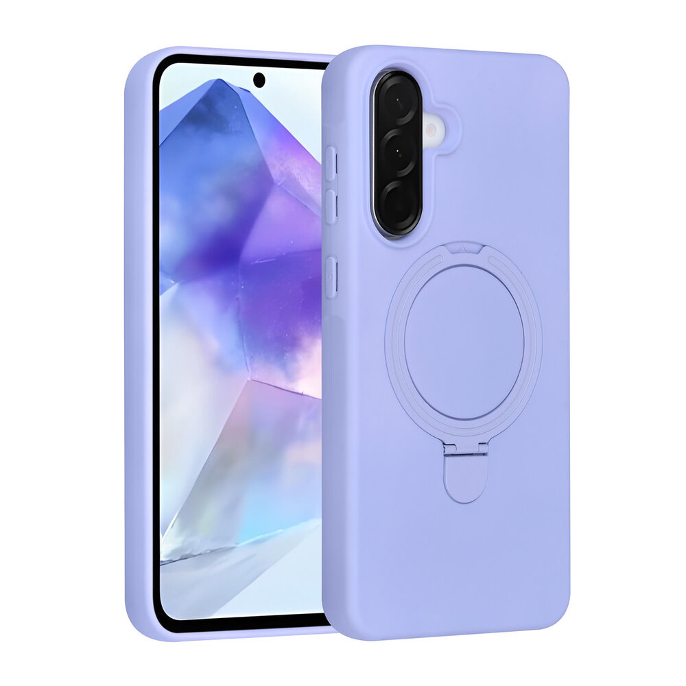 TUNIQ TUNIQ Galaxy A56 Backcover hoesje - Magsafe With Ring Stand - Hanger - Lila