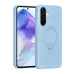 TUNIQ Galaxy A56 Back cover coque - Magsafe With Ring Stand - Hanger - Baby Blue