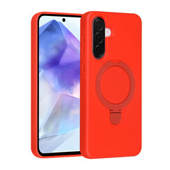 TUNIQ Galaxy A56 Backcover hoesje - Magsafe With Ring Stand - Hanger - Classic Red