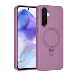 TUNIQ Galaxy A56 Back cover case - Magsafe With Ring Stand - Hanger - Sunset Purple