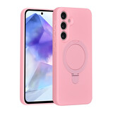 TUNIQ TUNIQ Galaxy A55 Back cover coque - Magsafe With Ring Stand - Hanger - Sakura Pink