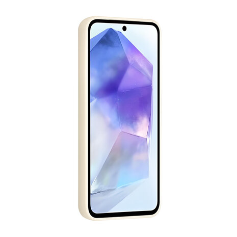 TUNIQ TUNIQ Galaxy A55 Backcover hoesje - Magsafe With Ring Stand - Hanger - Antique White