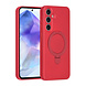 TUNIQ TUNIQ Galaxy A55 Back cover coque - Magsafe With Ring Stand - Hanger - Cherry Red
