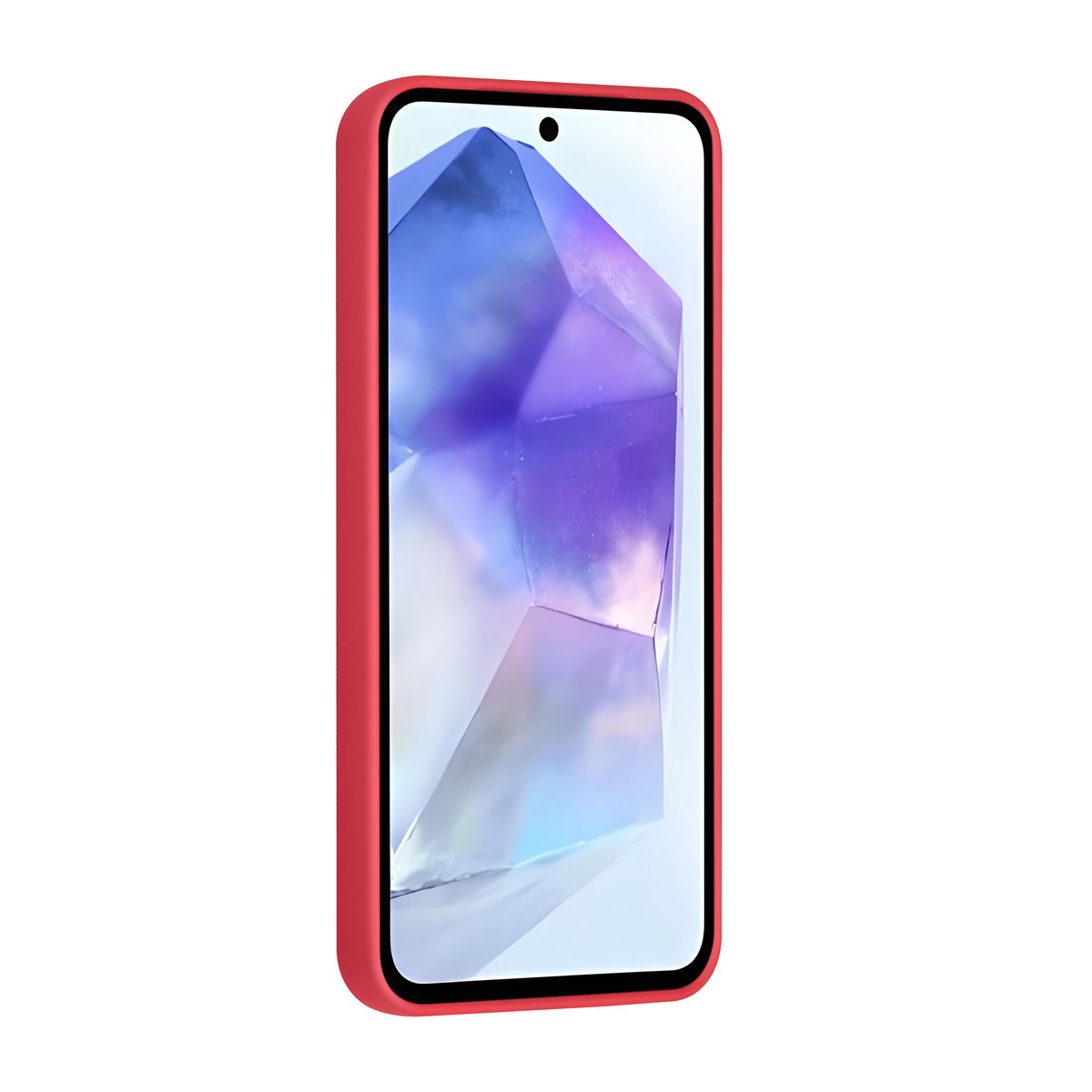 TUNIQ TUNIQ Galaxy A55 Backcover hoesje - Magsafe With Ring Stand - Hanger - Cherry Red, foto 2 van 3