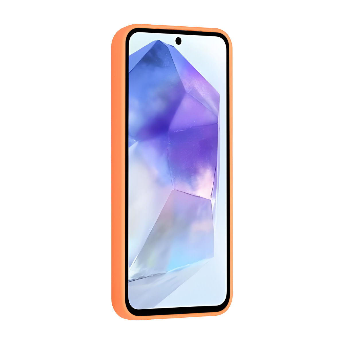 TUNIQ TUNIQ Galaxy A55 Backcover hoesje - Magsafe With Ring Stand - Hanger - Tangerine Orange, foto 2 van 3