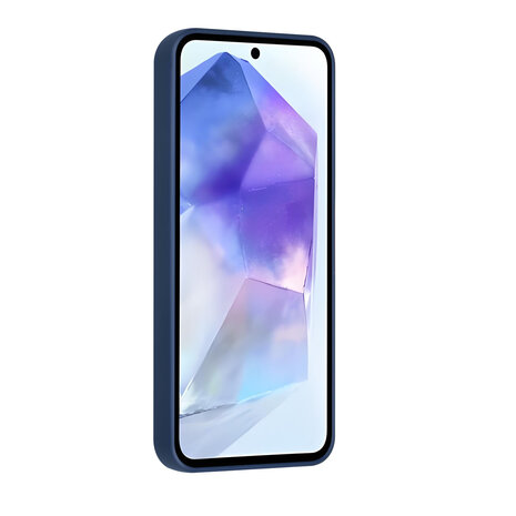 TUNIQ TUNIQ Galaxy A55 Back-Cover hul - Magsafe With Ring Stand - Hanger - Navy Blue