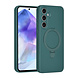 TUNIQ TUNIQ Galaxy A55 Backcover hoesje - Magsafe With Ring Stand - Hanger - DonkerGroen