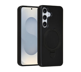 TUNIQ TUNIQ Galaxy S25 Back cover case - Magsafe With Ring Stand - Hanger - Black