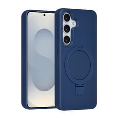 TUNIQ Galaxy S25 Back cover coque - Magsafe With Ring Stand - Hanger - Navy Blue