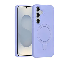 TUNIQ TUNIQ Galaxy S25 Back-Cover hul - Magsafe With Ring Stand - Hanger - Lila