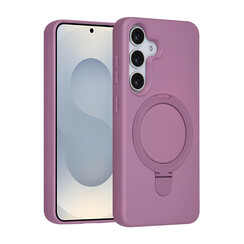TUNIQ Galaxy S25 Back cover coque - Magsafe With Ring Stand - Hanger - Sunset Purple