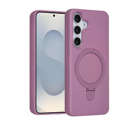 TUNIQ TUNIQ Galaxy S25 Back cover case - Magsafe With Ring Stand - Hanger - Sunset Purple